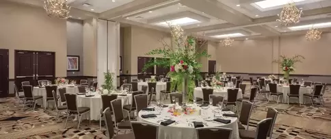 Picture of Ballroom in Embassy Suites Hotel in Tuscaloosa, AL - site of the 2022 AACAAS AM/PIC